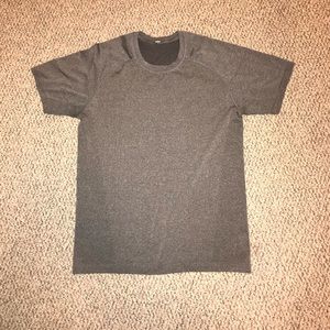 Gray Lululemon Short Sleeve Metal Vent Shirt